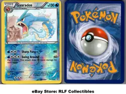 2012 Pokemon, B&W Dragons Exalted, #24/124 Gyarados, Reverse Holo Rare - Image 1