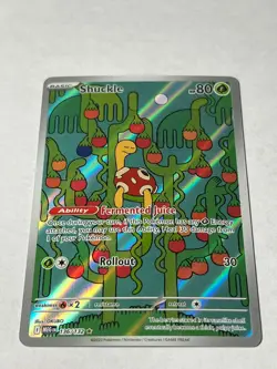 Shuckle 136/132 Illustration Rare Mega Evolution Pokemon Near Mint - Image 1