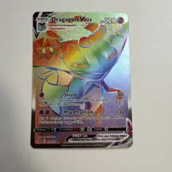 Pokemon: Dragapult VMAX Secret Rare Full Art Rebel Clash (197/192 Holo, VMAX) - Image 1