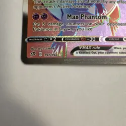 Pokemon: Dragapult VMAX Secret Rare Full Art Rebel Clash (197/192 Holo, VMAX) - Image 3