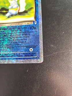 Dark Wartortle 39/110 Reverse Holo Legendary Collection Pokemon - Image 4