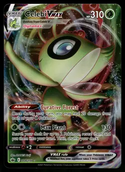 Celebi VMAX 008/198 SWSH06: Chilling Reign Pokemon - Image 1