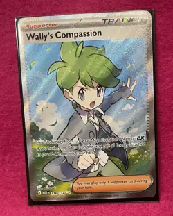 💚Wally's Compassion 176/132💚Mega Evolution Holo Full Art Pokemon TCG - Image 5