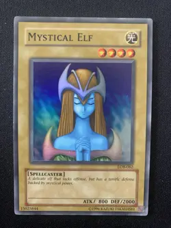 Mystical Elf - Super Rare - Unlimited - LOB-062 - Yu-Gi-Oh! - NM - Image 1