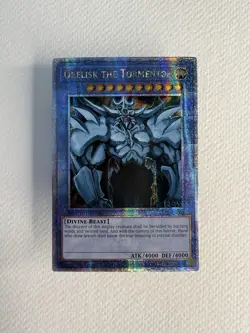 Yugioh Obelisk the Tormentor Quarter Century Secret Rare - LC01-EN001 - Image 1