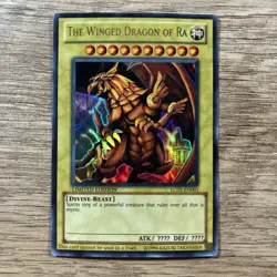 Yugioh Winged Dragon Of Ra LC01-EN003 - 25th Anniversary Quarter Century Rare - Image 1