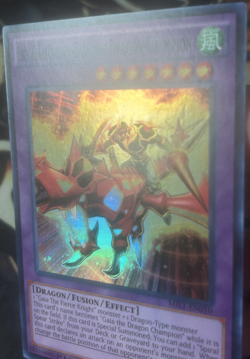 Yugioh: Sky Galloping Gaia The Dragon Champion - MIL1-EN010 Super Rare 1st Ed NM - Image 4