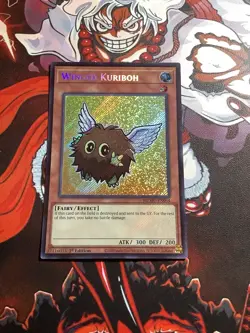 Yugioh Winged Kuriboh MZMU-EN064 Secret Rare 1st Edition NM - Image 1