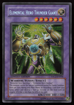 Elemental HERO Thunder Giant EHC2-EN004 Elemental Hero Collection 2 Limited - Image 1