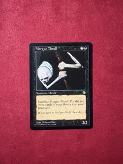 Morgue Thrull - Stronghold MTG Magic the Gathering Vintage Classic Card - Image 1