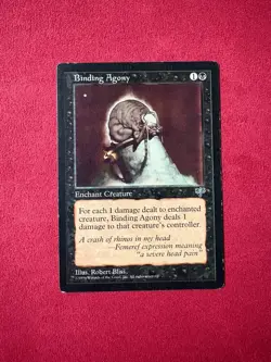 Binding Agony - Mirage Vintage Magic The Gathering MTG 90’s Classic Card - Image 1