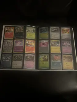 Pokemon Binder Full Of Cards Bulk Holos Various Cards approx 396 cards - Image 4