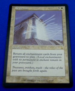 Replenish Urza's Destiny MTG LP Lightly Play Commander EDH Premodern Legacy - Image 1
