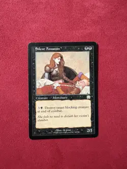 Silent Assassin - Mercadian Masques -Vintage Magic The Gathering MTG 90’s - Image 1