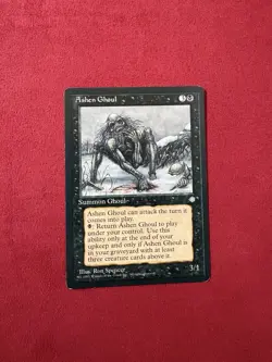 Ashen Ghoul - Ice Age - MTG Magic The Gathering Vintage 90’s - Image 1