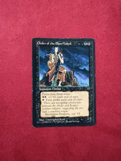 Order Of The Ebon Hand - Fallen Empires MTG Magic The Gathering Classic Vintage - Image 1