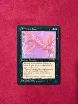 Phyrexian Boon - Alliances - MTG Magic The Gathering Classic 90’s Vintage - Image 1