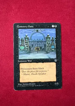 Cemetery Gate - Homelands MTG Magic The Gathering Classic 90’s Vintage - Image 1
