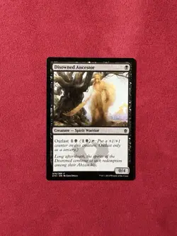 Disowned Ancestor - Khans Of Tarkir KTK Magic The Gathering MTG #70 - Image 1