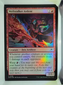 Weftstalker Ardent (Foil) - U169 - MTG - Edge of Eternities (EOE) - Image 1