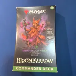 Magic: The Gathering BloomBurrow Commander Deck Squirreled Away Hazel Foils - Image 1