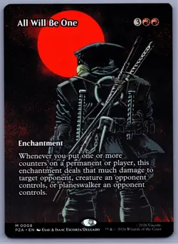 All Will Be One (Borderless) M Teenage Mutant Ninja Turtles 8 NM Regular - MTG - Image 1