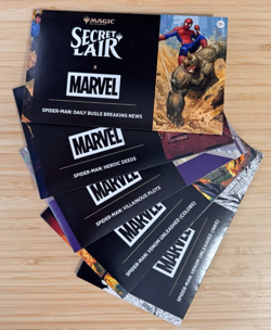 MTG Secret Lair x Marvel Spider-Man The Non-Foil Web Slinger Bundle Sealed - Image 4