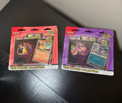 Pokemon Ascended Heroes Tech Sticker Collection Charmander And Ghastly Sealed - Image 1