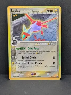 Latias Delta Species 8/113 Delta Holo Ultra Rare Pokemon TCG Nintendo MP+ - Image 1