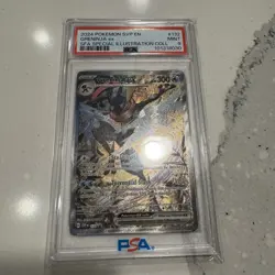 2024 POKEMON SVP EN-SV BLACK STAR PROMO #132 GRENINJA EX PSA 9 - Image 1