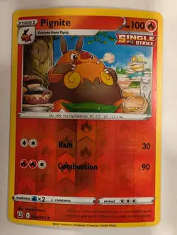 Pignite 024/163 - Battle Styles Reverse Pokemon Holo Foil Nice! - Image 1