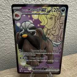 Pokemon Arven's Mabosstiff ex SV10: Destined Rivals 218/182 Full Art Ultra Rare - Image 3