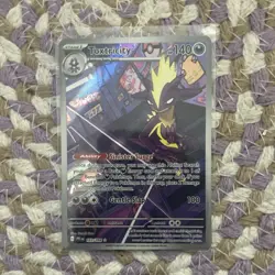 Pokemon Toxtricity 103/094 Phantasmal Flames Illustration Rare Holo English - Image 1