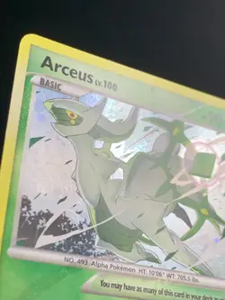Arceus AR2 Holo Rare Platinum Arceus Pokemon - Image 5