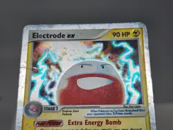 Pokemon Electrode ex 107/112 FireRed LeafGreen Holo Rare HP Creases sc - Image 3