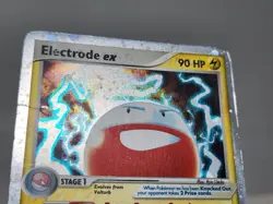 Pokemon Electrode ex 107/112 FireRed LeafGreen Holo Rare HP Creases sc - Image 4