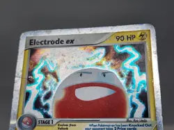 Pokemon Electrode ex 107/112 FireRed LeafGreen Holo Rare HP Creases sc - Image 5
