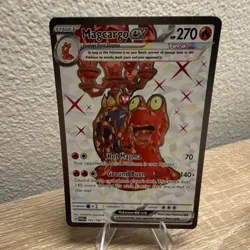 Pokemon Magcargo ex Tera SV06: Twilight Masquerade 191/167 Ultra Rare Holo - Image 1