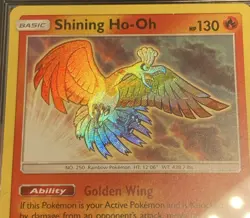 Pokemon CGC 8 Shining Ho-Oh Holo Black Star Promo SM70 Shining Legends - Image 3