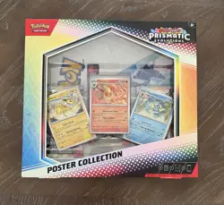 Pokemon Scarlet & Violet Prismatic Evolutions Poster Collection (SEALED) - Image 1