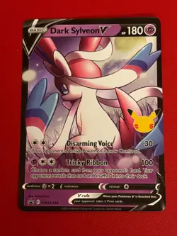 Pokemon TCG Dark Sylveon Sword & Shield Black Star Promo (NMT- MT) - Image 1
