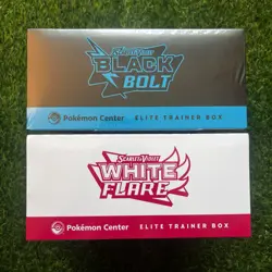 Pokemon Center Black Bolt White Flare ✅SHIPS TODAY‼ Elite Trainer Box ETB - Image 2