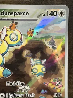 Pokemon TCG English Card Paldea Evolved Dudunsparce Full Art 229/193 Holo NM - Image 3