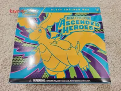 POKEMON MEGA EVOLUTIONS ASCENDED HEROES ELITE TRAINER BOX ETB (READ DESCRIPTION) - Image 1