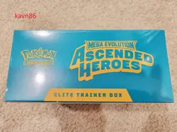 POKEMON MEGA EVOLUTIONS ASCENDED HEROES ELITE TRAINER BOX ETB (READ DESCRIPTION) - Image 2