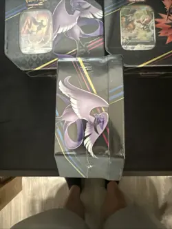 Pokemon Crown Zenith Galarian Bird Tins - Set of 3 - Zapdos Articuno Moltres NEW - Image 4