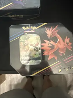 Pokemon Crown Zenith Galarian Bird Tins - Set of 3 - Zapdos Articuno Moltres NEW - Image 5