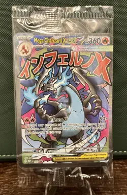 Pokemon Mega Charizard X EX 023 & Oricorio EX 024 Black Star Promo Sealed Pack - Image 1