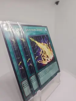 Yugioh Lightning storm MZMU-EN116 x3 - Image 2