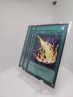 Yugioh Lightning storm MZMU-EN116 x3 - Image 3